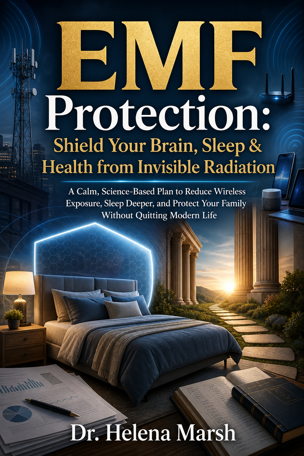 EMF Protection: Shield Your Brain, Sleep & Health from Invisible Radiation cover