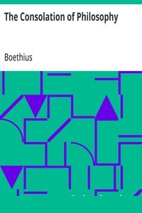The Consolation of Philosophy cover