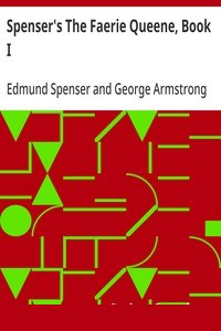 Spenser's The Faerie Queene, Book I cover