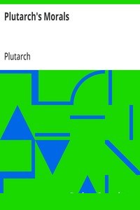Plutarch's Morals cover