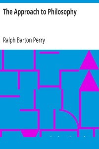 The Approach to Philosophy cover