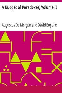 A Budget of Paradoxes, Volume II cover