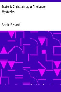 Esoteric Christianity, or The Lesser Mysteries cover