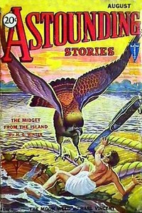 Astounding Stories,  August, 1931 cover