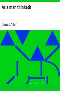 As a man thinketh cover