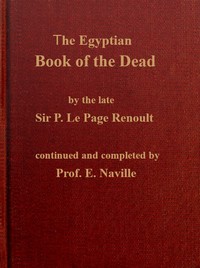 The Egyptian Book of the dead cover