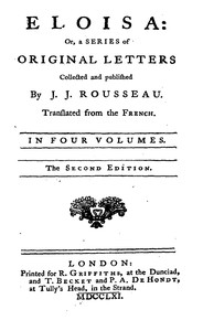 Eloisa : $b or, A series of original letters cover