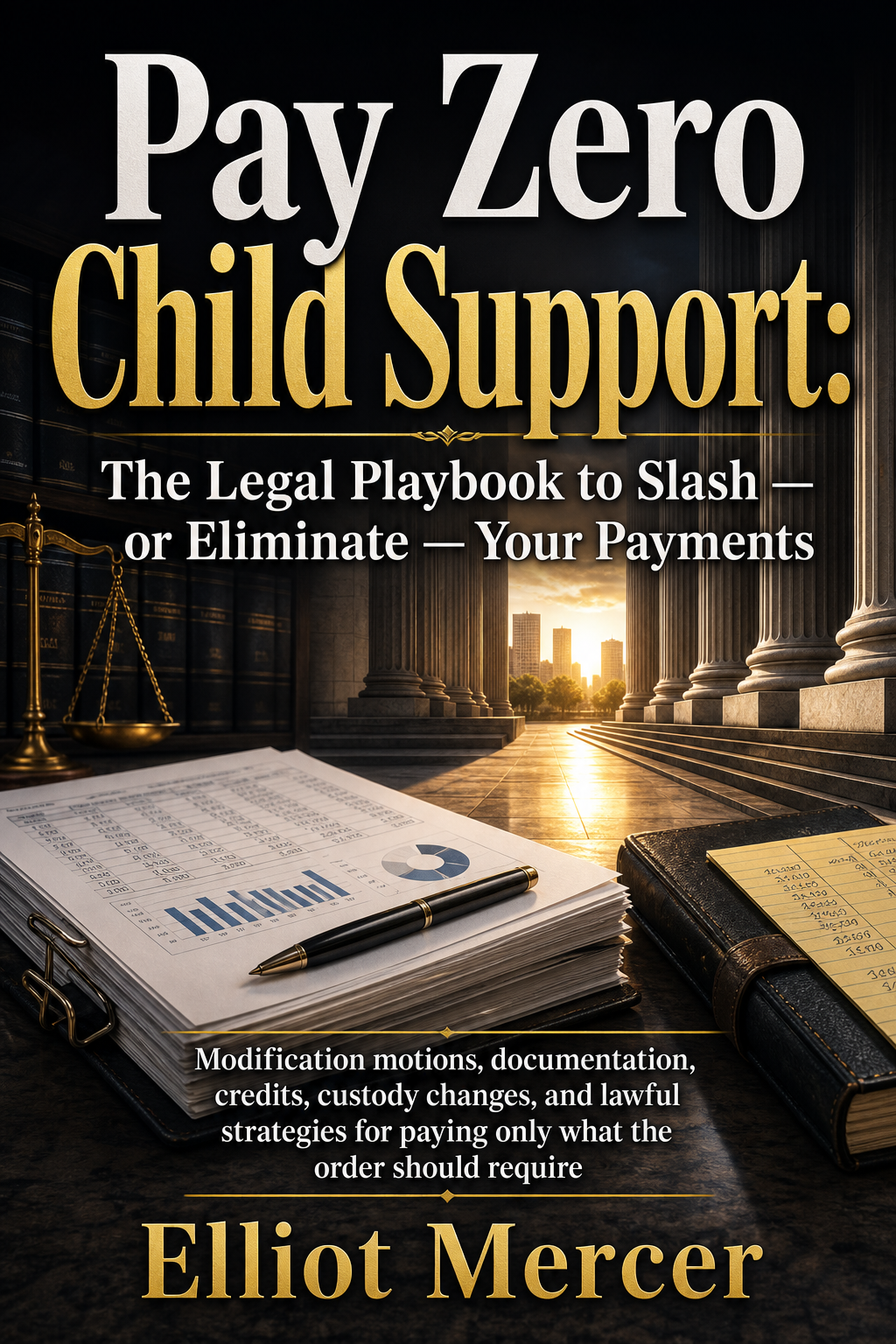 Pay Zero Child Support: The Legal Playbook to Slash — or Eliminate — Your Payments cover