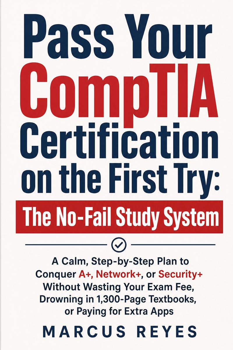 Pass Your CompTIA Certification on the First Try: The No-Fail Study System cover