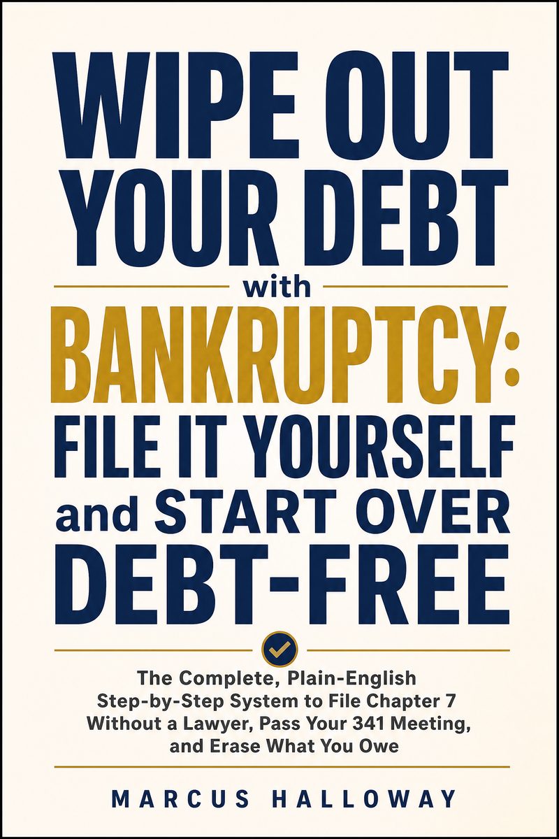 Wipe Out Your Debt with Bankruptcy: File It Yourself and Start Over Debt-Free cover