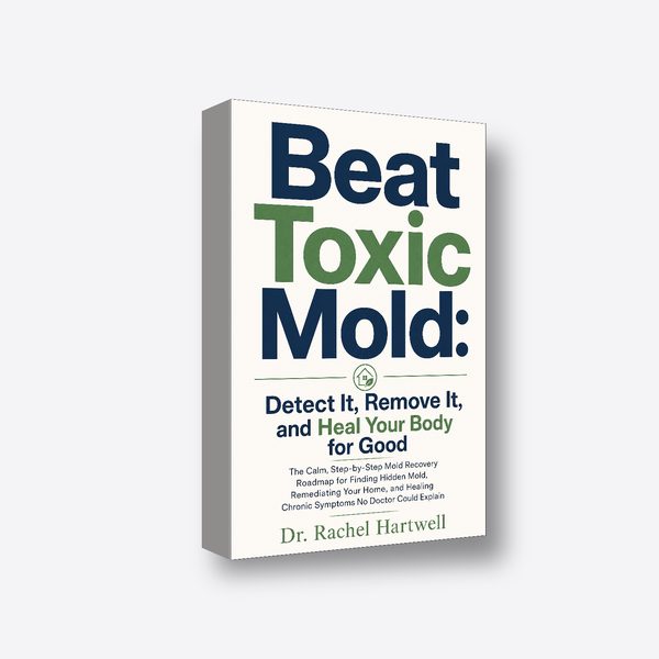 Beat Toxic Mold: Detect It, Remove It, and Heal Your Body for Good 3D book render